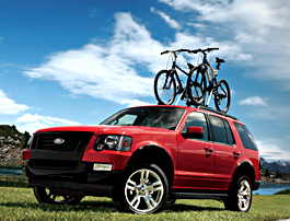 2010 Ford Explorer Bicycles