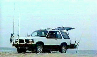 1994 Explorer set for surf-fishing