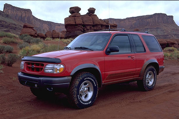 1998 ford ranger 4x4 tire size