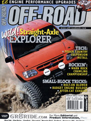 February 2001 Off-Road Magazine Ford Explorer Cover Feature