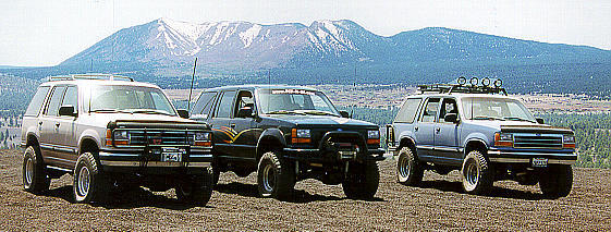 Jack, Rick and Kevin at the Cinder Hills OHV area