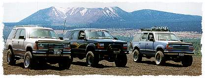 Jack, Rick and Kevin at the Cinder Hills OHV area